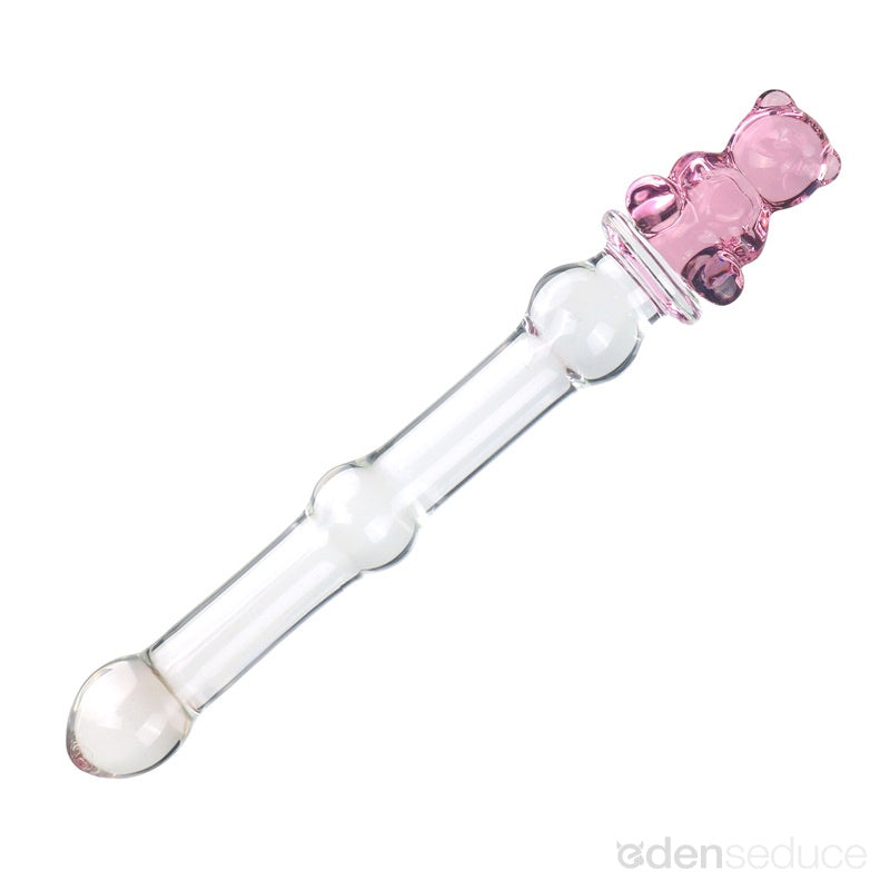 Bear Wand Glass Anal Plug - EdenSeduce