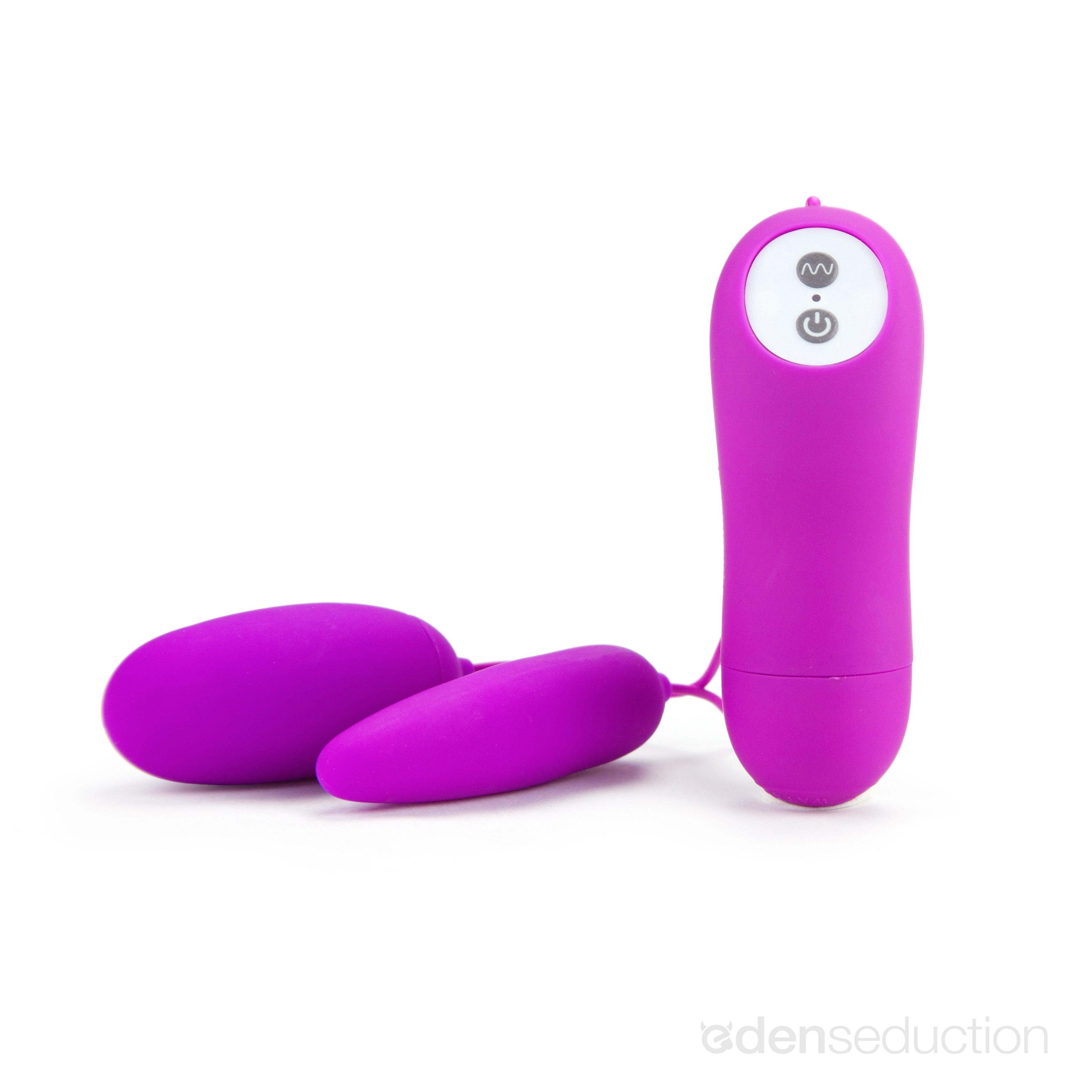 Soft touch Egg vibrator with control - EdenSeduce