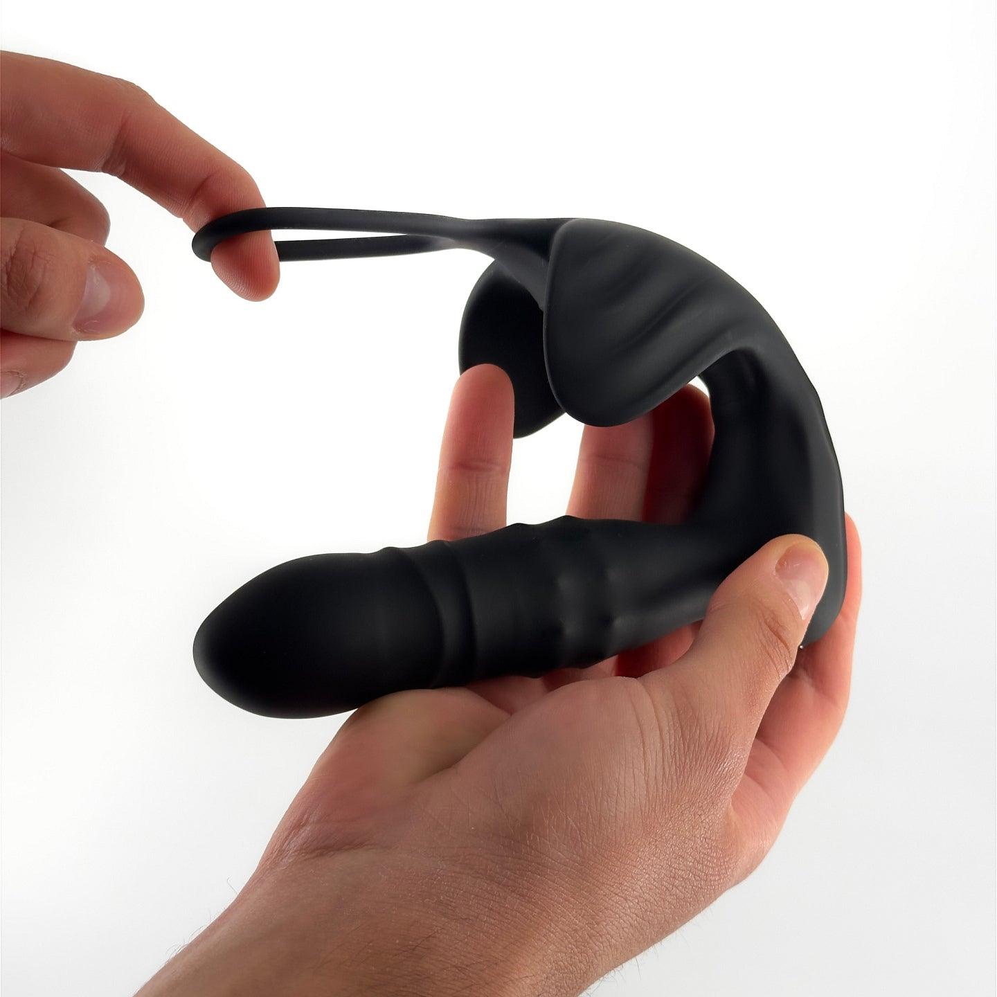 Hero prostate vibrator Prostate massager with cock ring - EdenSeduce