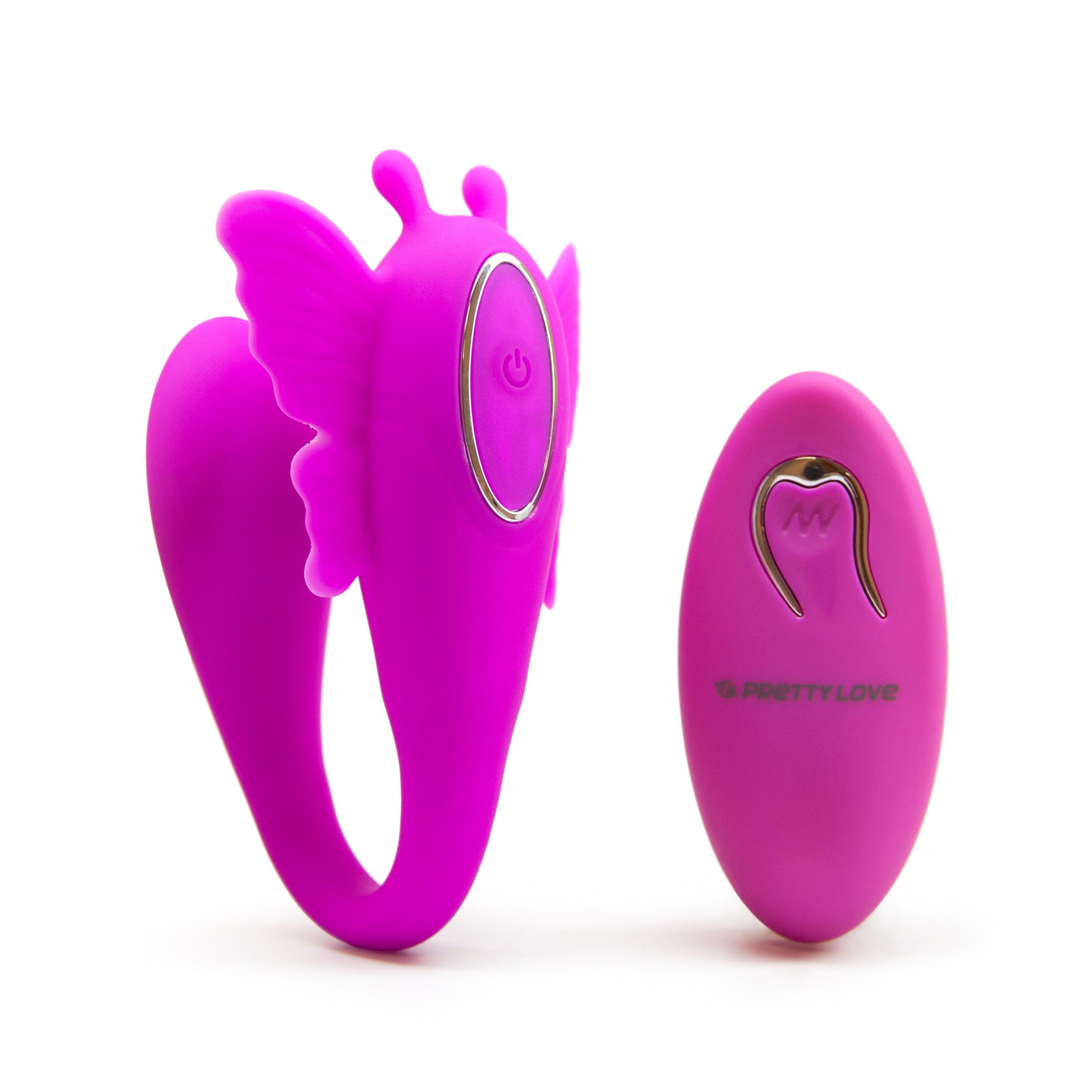 Night flight C shaped vibrator with remote - EdenSeduce