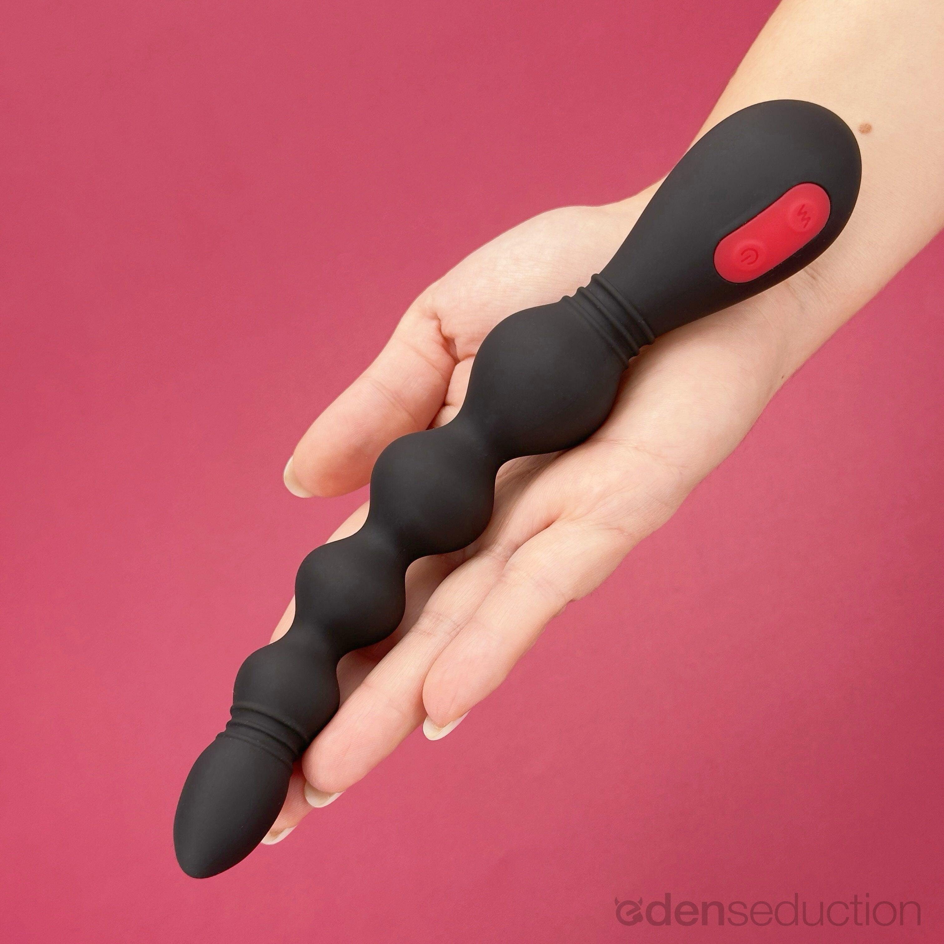 Booty arouser Vibrating anal beads - EdenSeduce