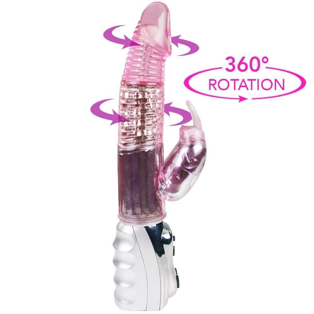 #1 Rotating Rabbit Dual-Action Vibrator - EdenSeduce