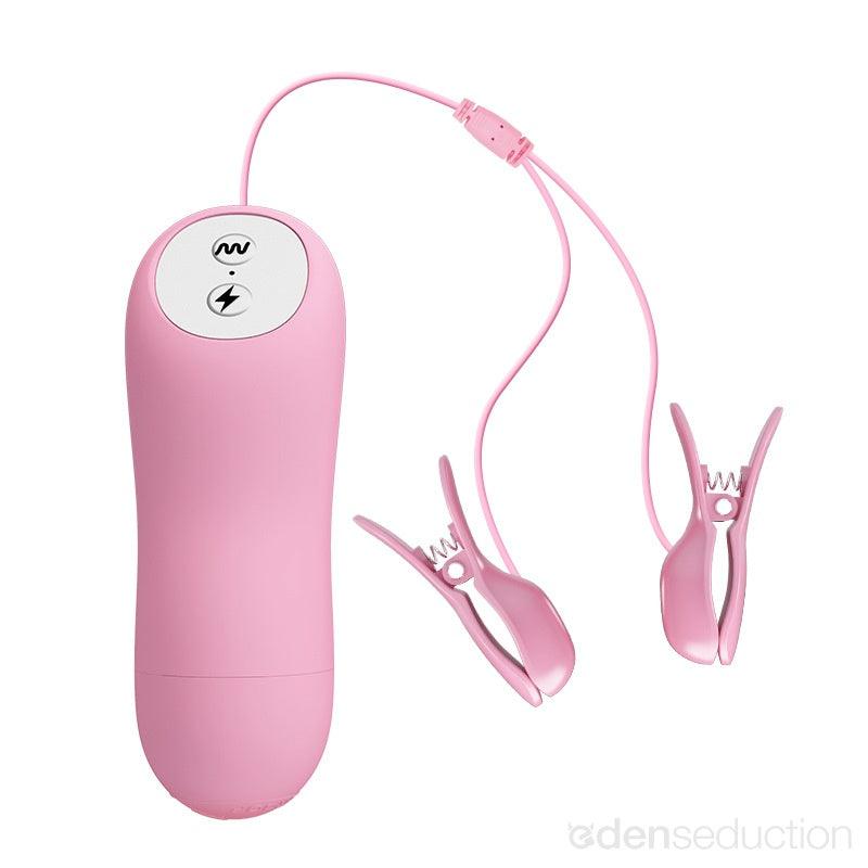 Elektra plus nipple clamps Electric nipple toy - EdenSeduce