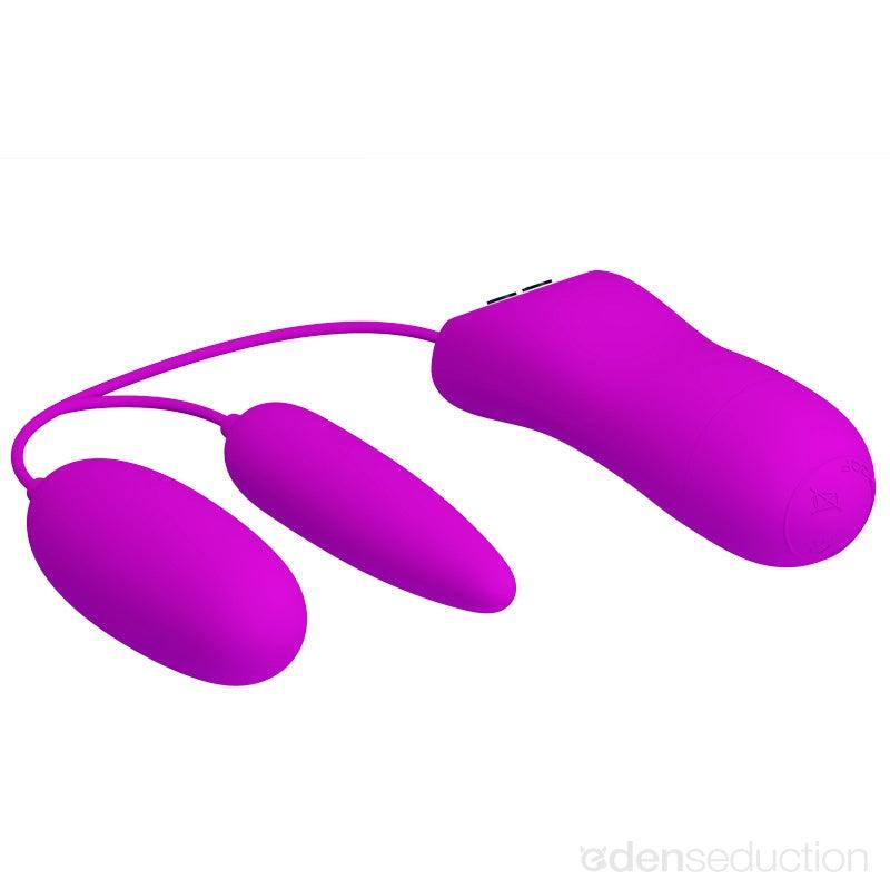 Soft touch Egg vibrator with control - EdenSeduce