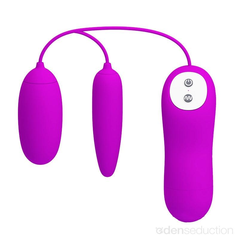 Soft touch Egg vibrator with control - EdenSeduce