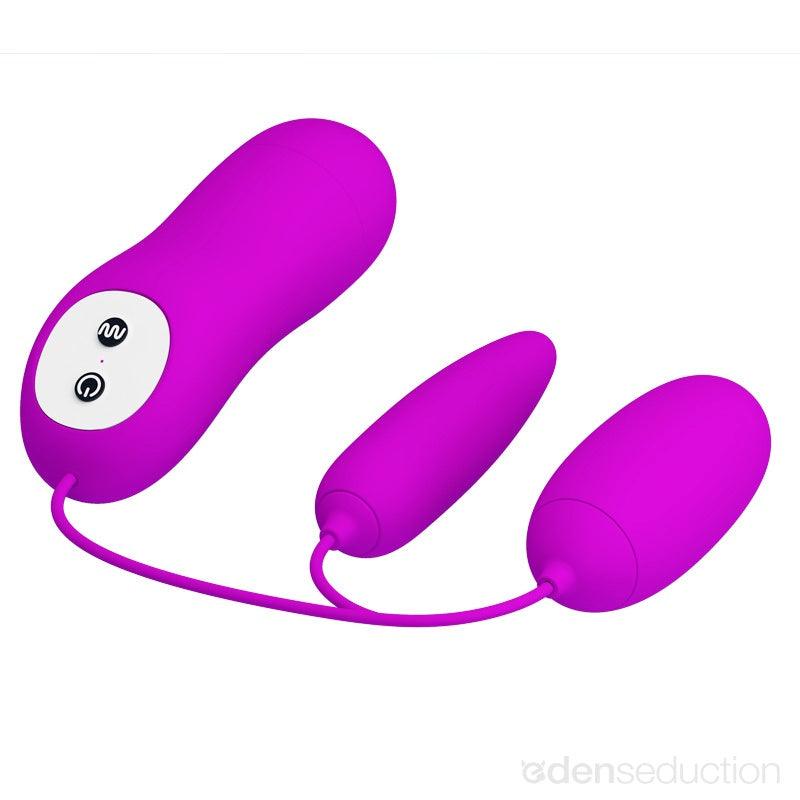 Soft touch Egg vibrator with control - EdenSeduce