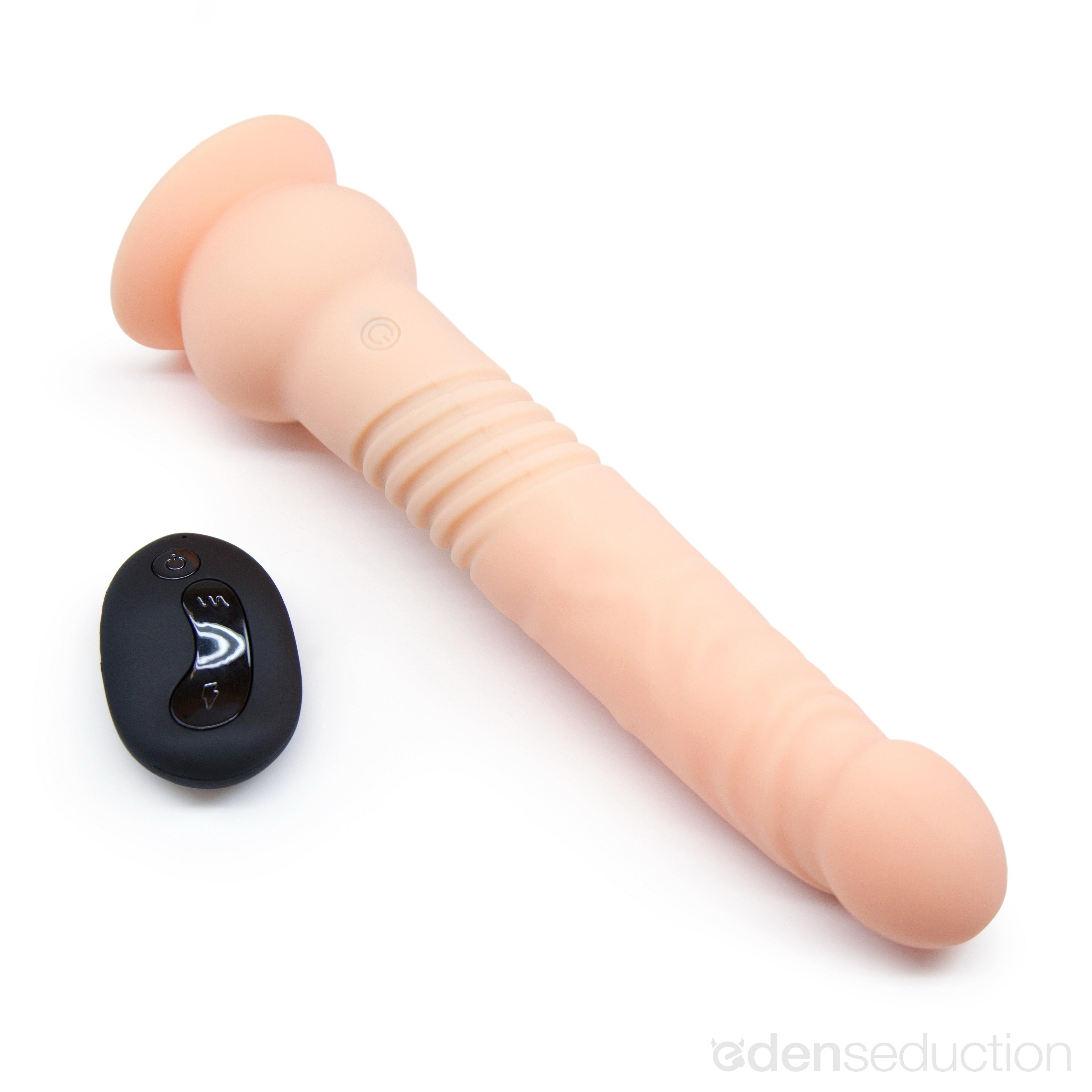 Deep rider Thrusting dildo vibrator - EdenSeduce