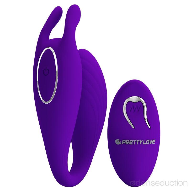 Passion C shaped vibrator with remote - EdenSeduce