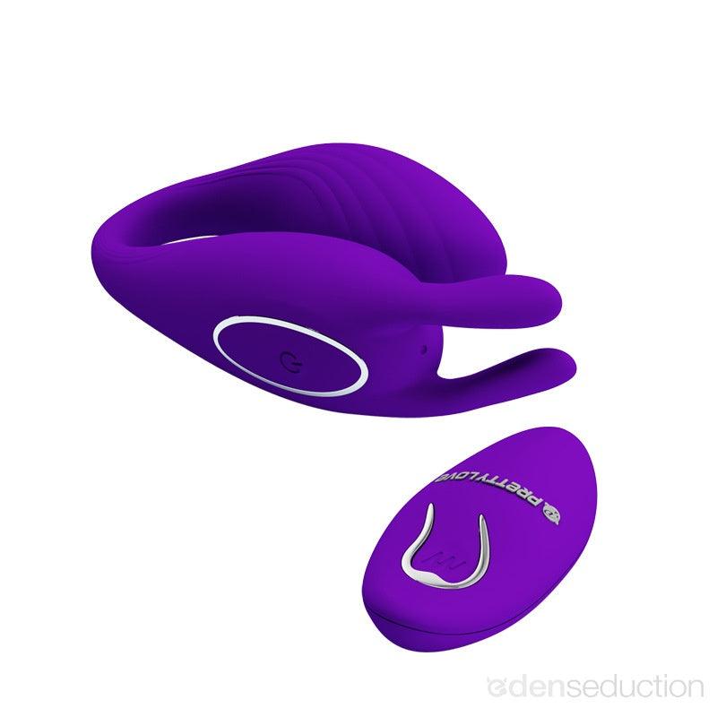 Passion C shaped vibrator with remote - EdenSeduce