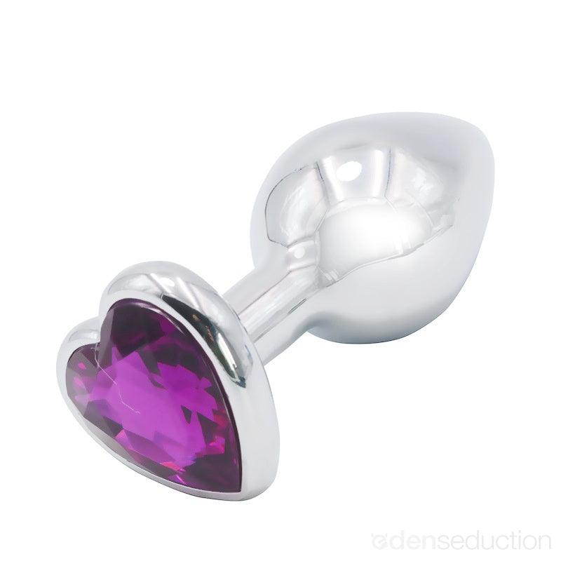 Precious heart Jeweled butt plug - EdenSeduce