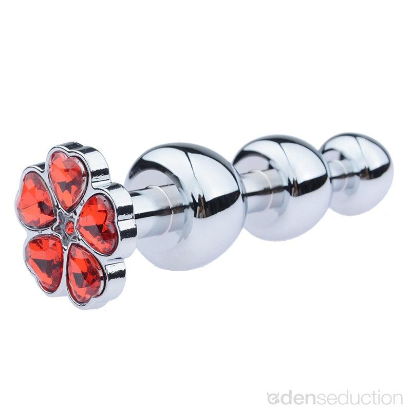 Flower gem Jeweled butt plug - EdenSeduce