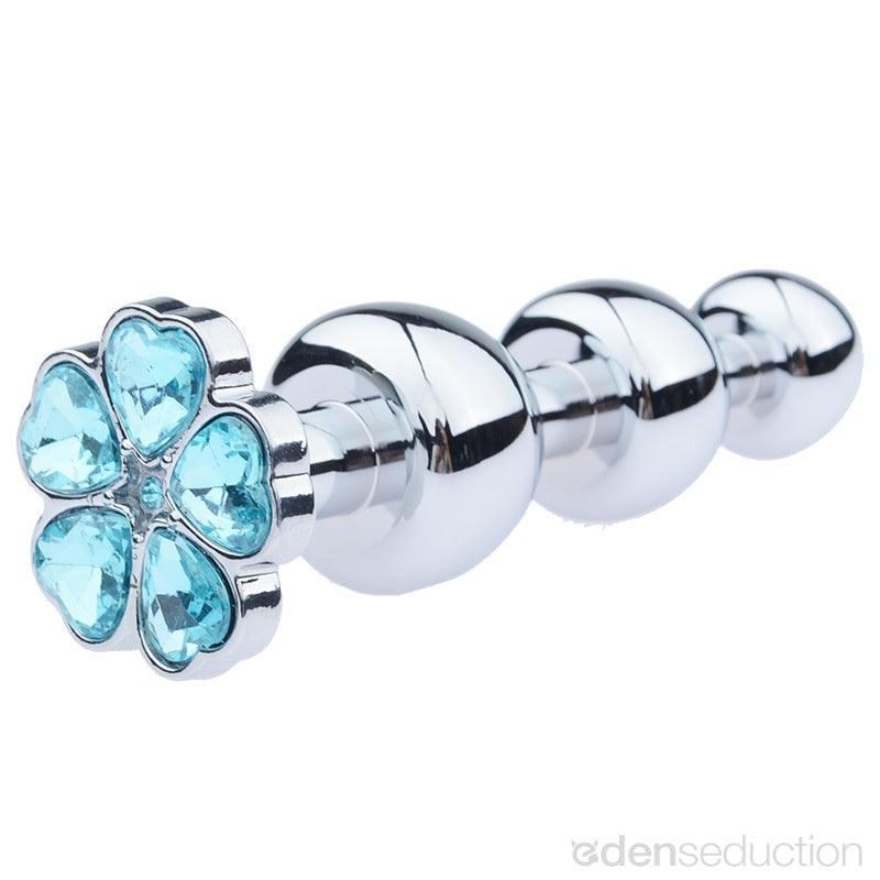 Flower gem Jeweled butt plug - EdenSeduce