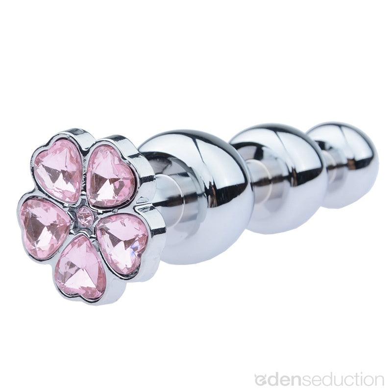 Flower gem Jeweled butt plug - EdenSeduce