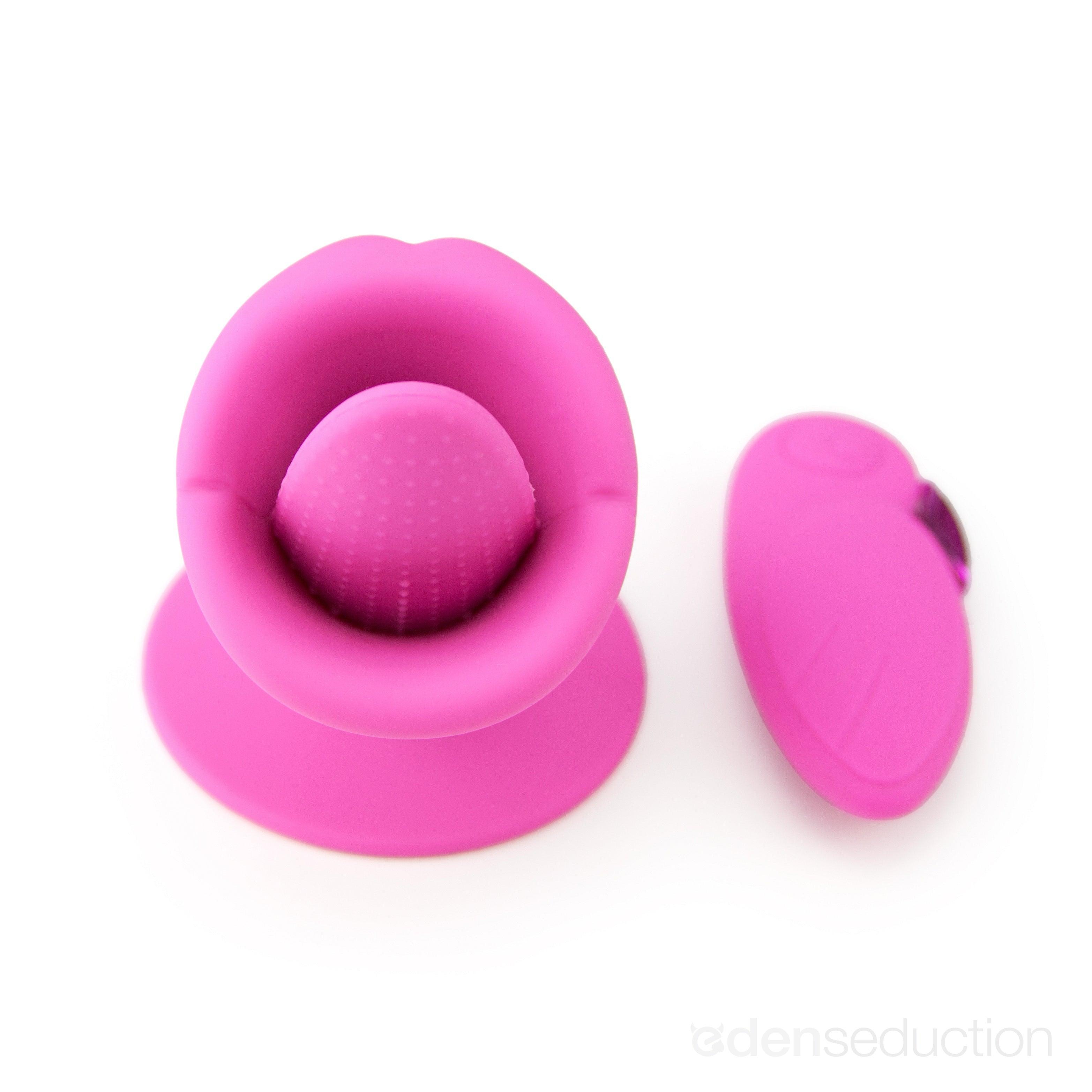 Oscillating tongue Tongue vibrator - EdenSeduce