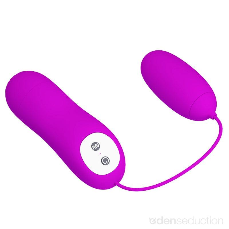 Soft touch Egg vibrator with control - EdenSeduce