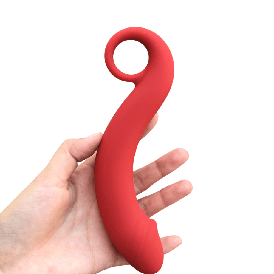 Caress silicone G spot dildo - EdenSeduce