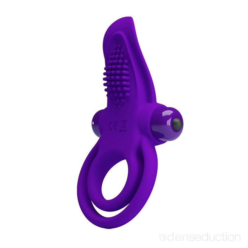 Extra intense lick Vibrating cock ring - EdenSeduce