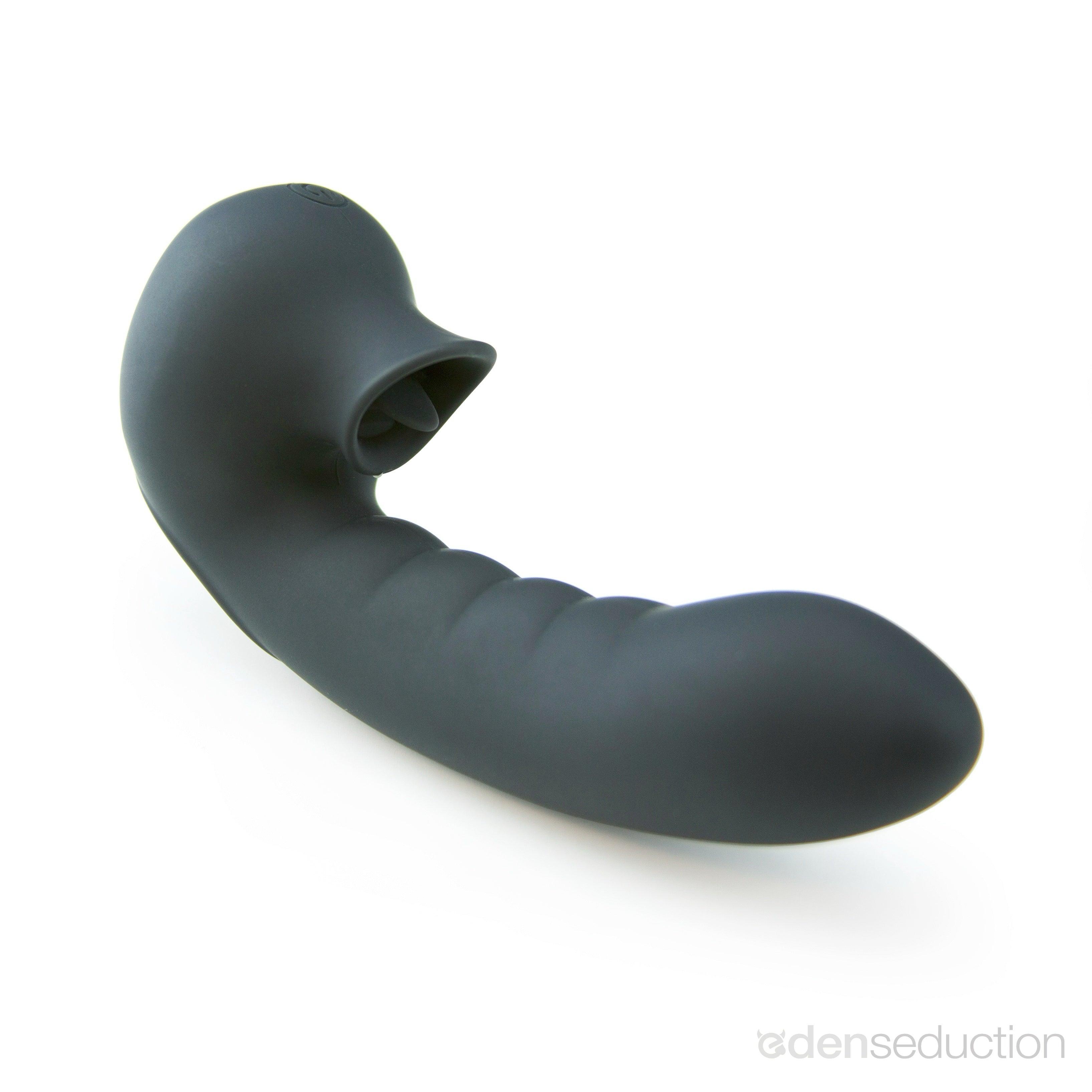 Flickering finger Clit licking and G spot finger vibrator - EdenSeduce