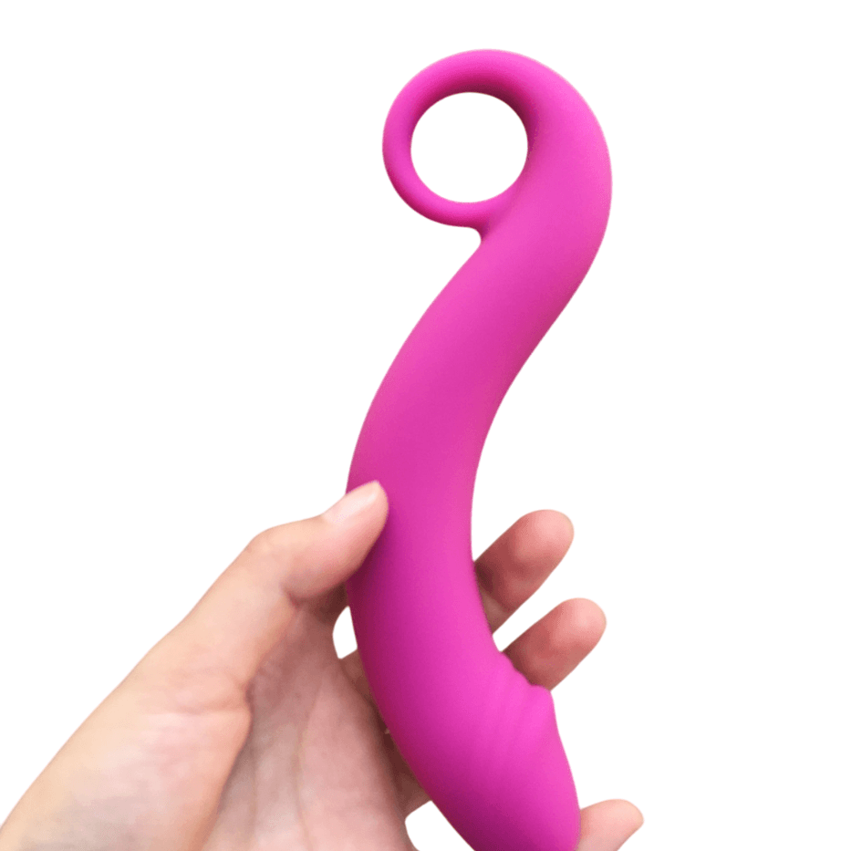 Caress silicone G spot dildo - EdenSeduce