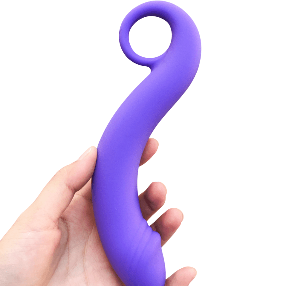 Caress silicone G spot dildo - EdenSeduce