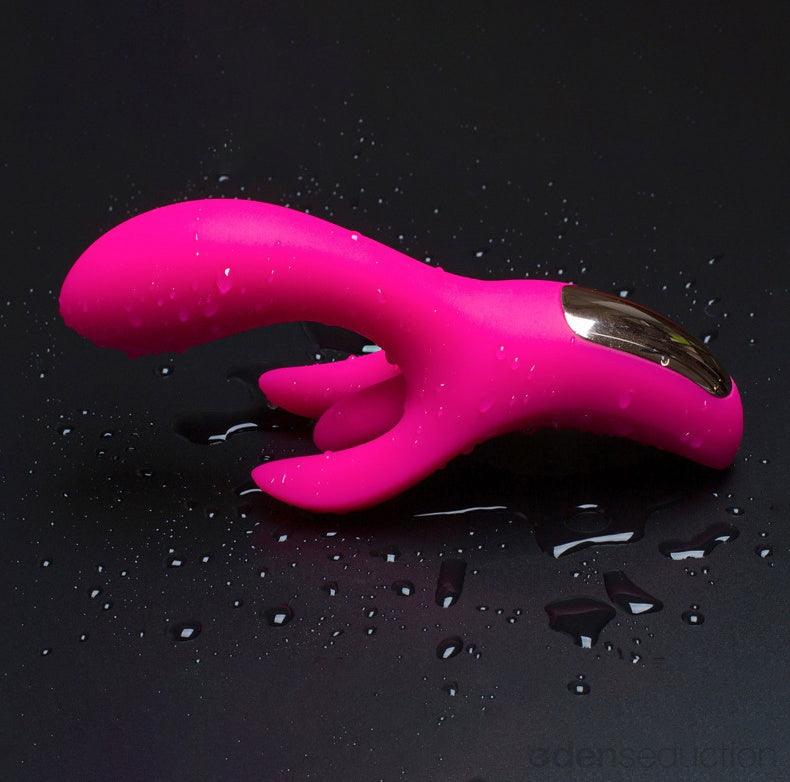 Embrace Flicking rabbit vibrator - EdenSeduce