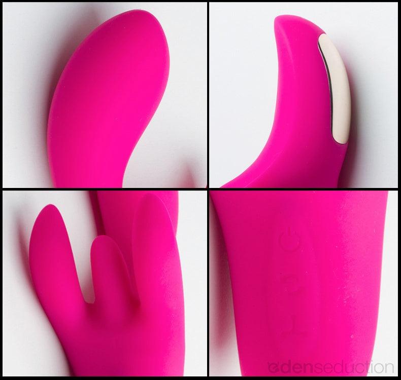 Embrace Flicking rabbit vibrator - EdenSeduce