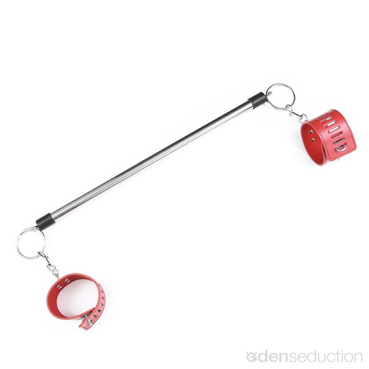 Luxury bondage bar with cuffs Spreader bar - EdenSeduce