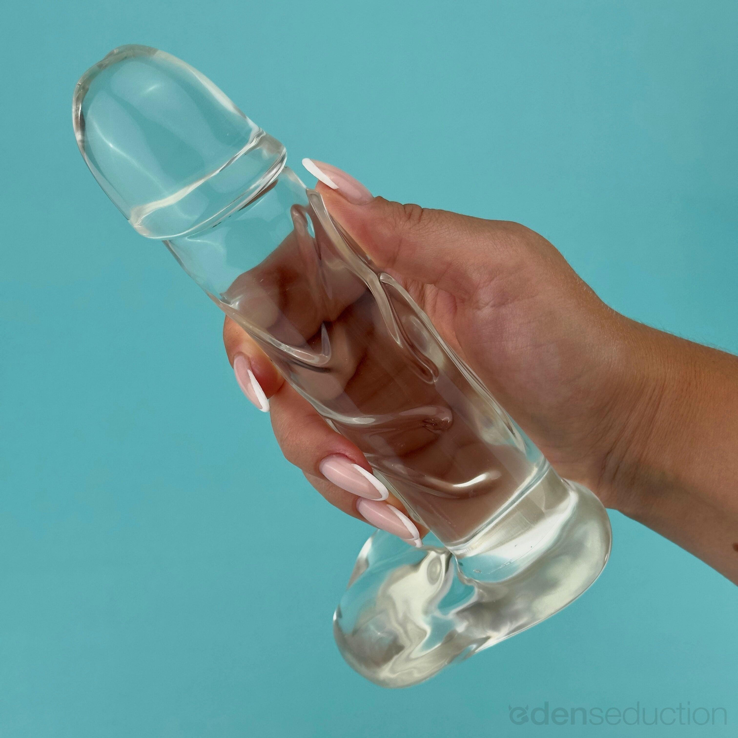 Ultimate satisfier Glass dildo - EdenSeduce