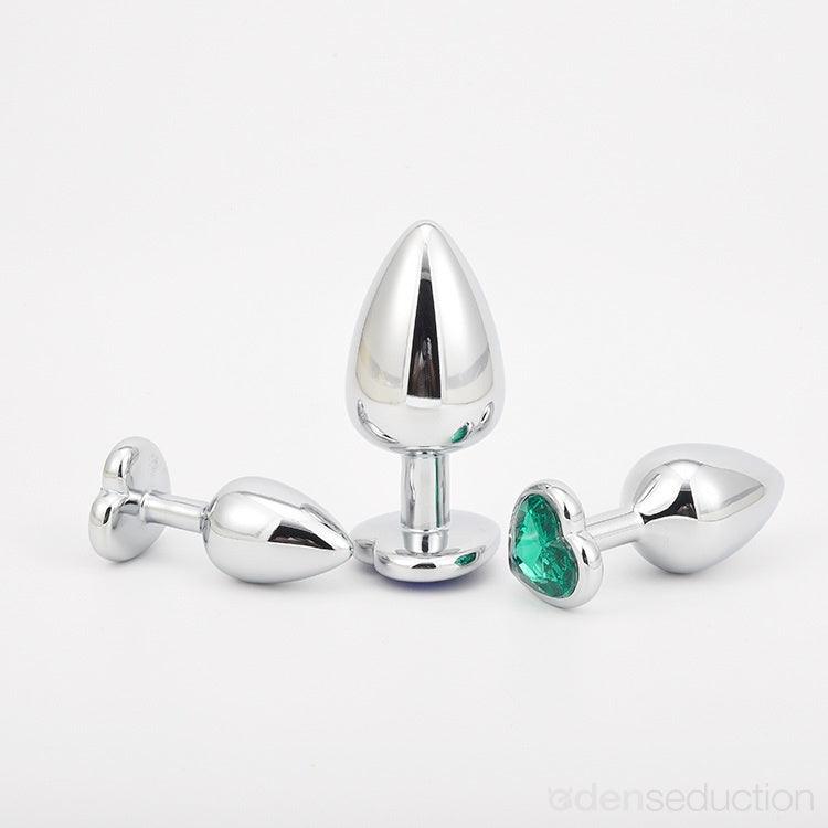 Precious heart Jeweled butt plug - EdenSeduce