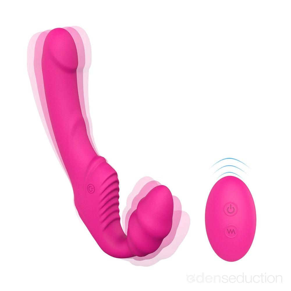 Nana Vibrating strapless strap on - EdenSeduce