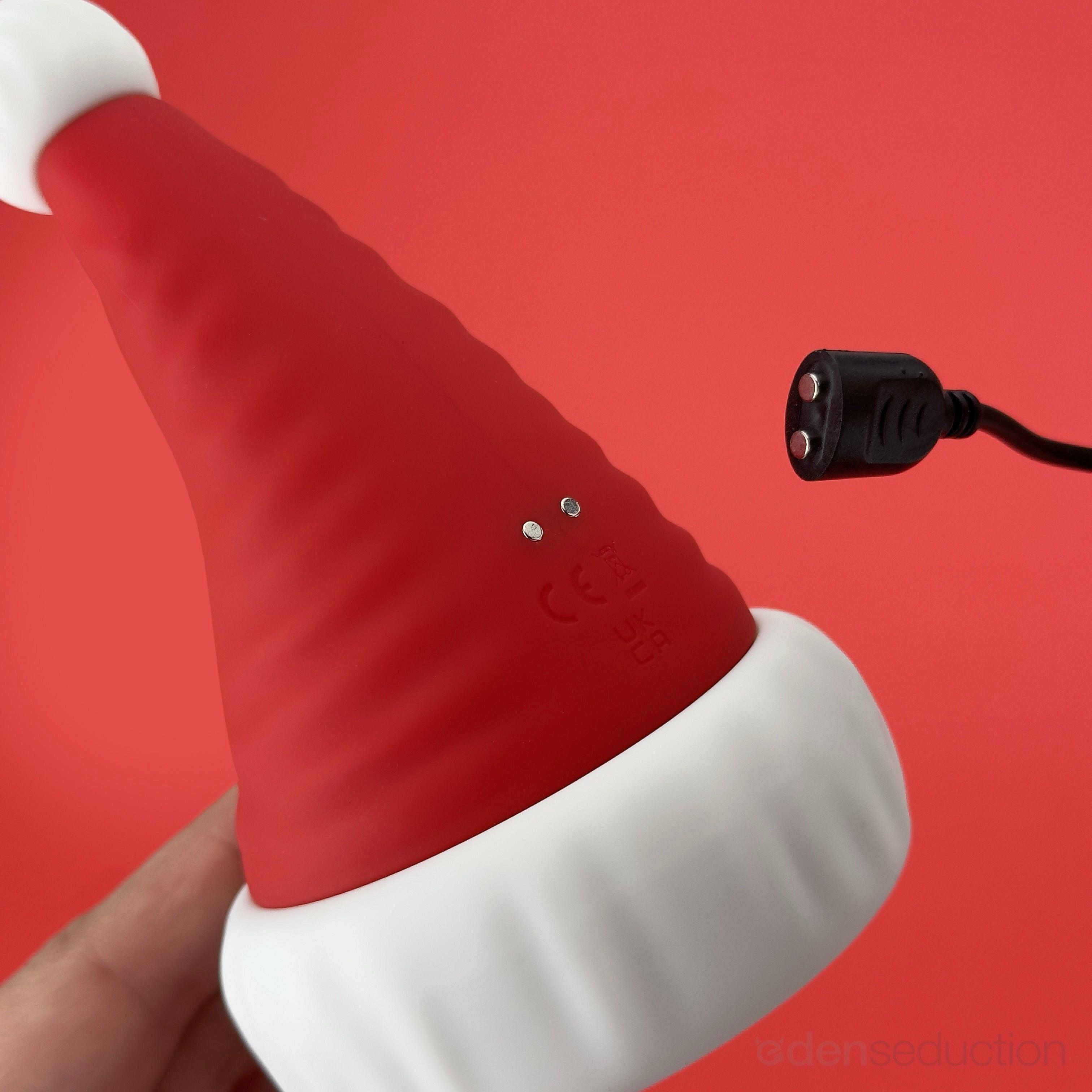 Naughty Santa Licking vibrator - EdenSeduce