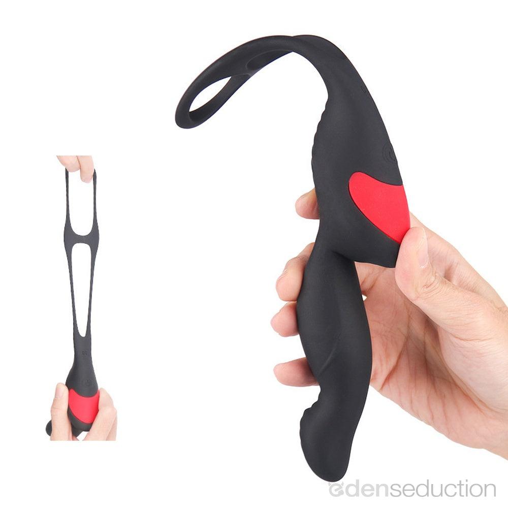 Langer Prostate massager with cock ring - EdenSeduce