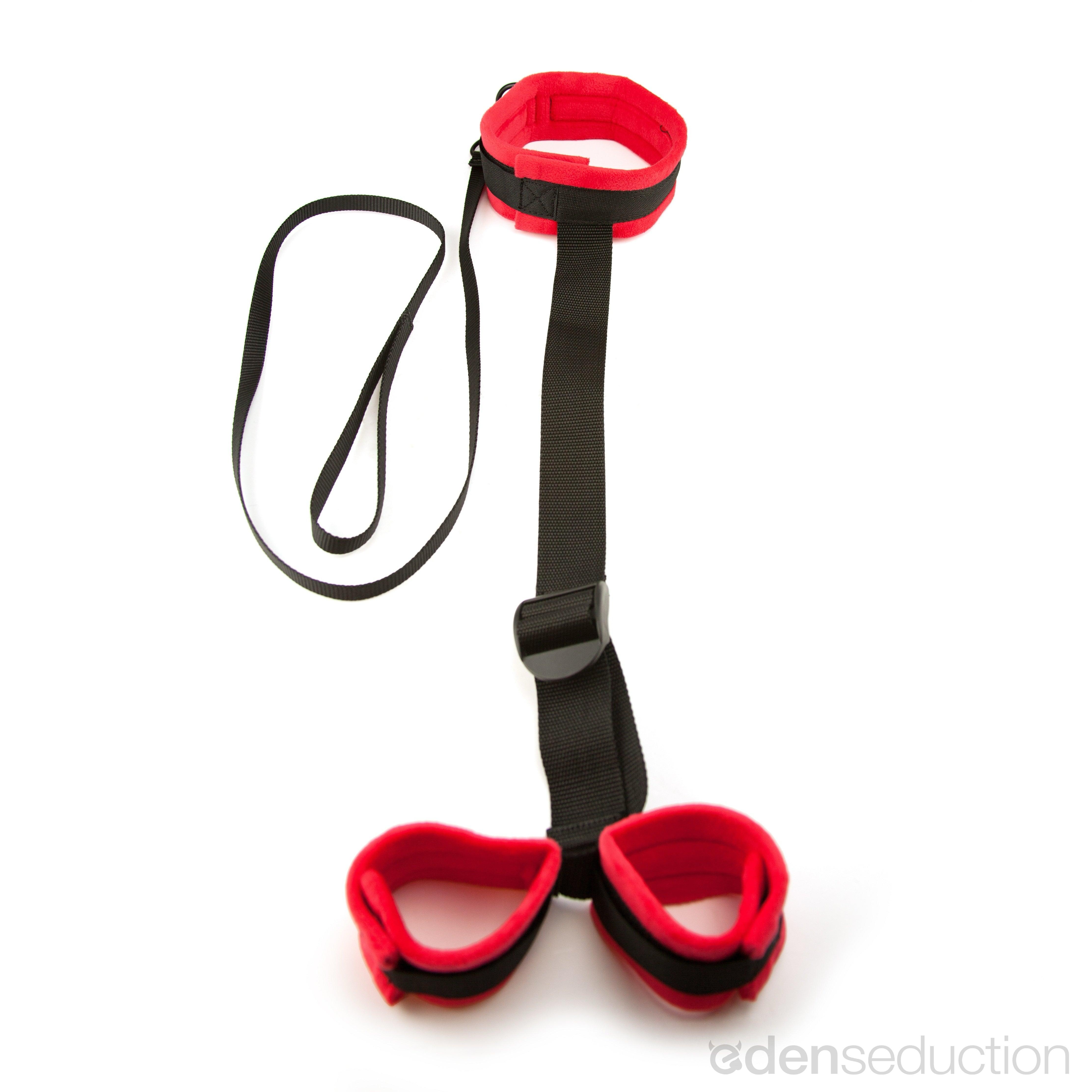 Soft touch neck-to-wrist set Bondage system - EdenSeduce