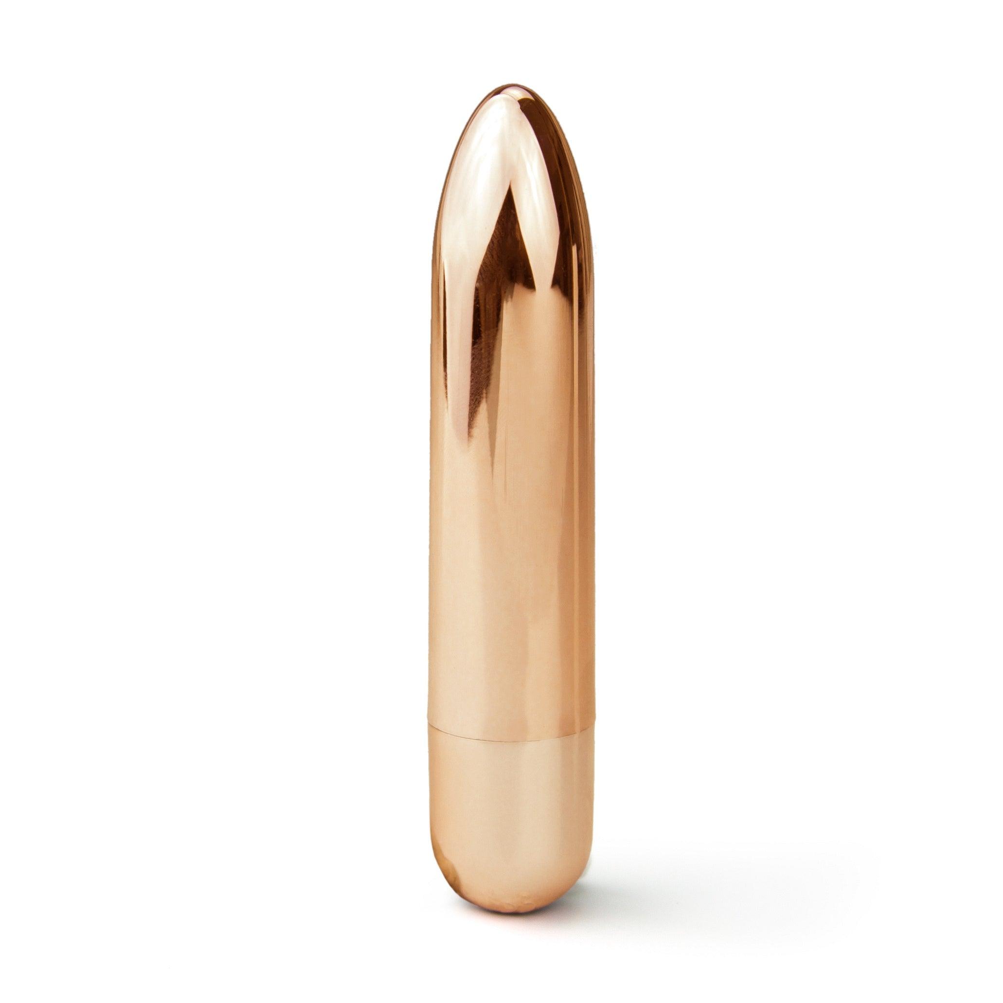 Rose gold Bullet vibrator - EdenSeduce