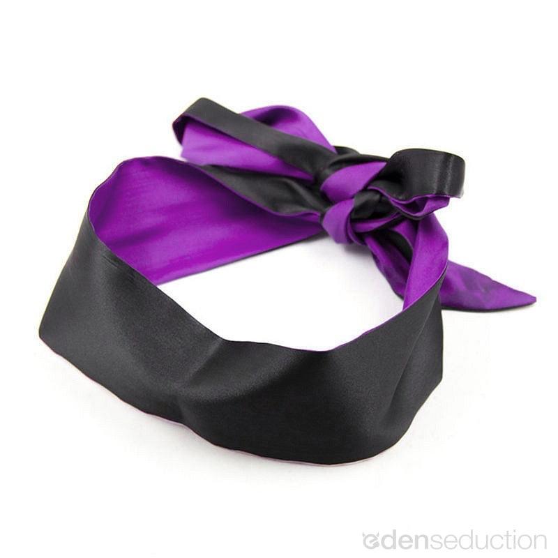 Double sided satin blindfold Blindfold - EdenSeduce