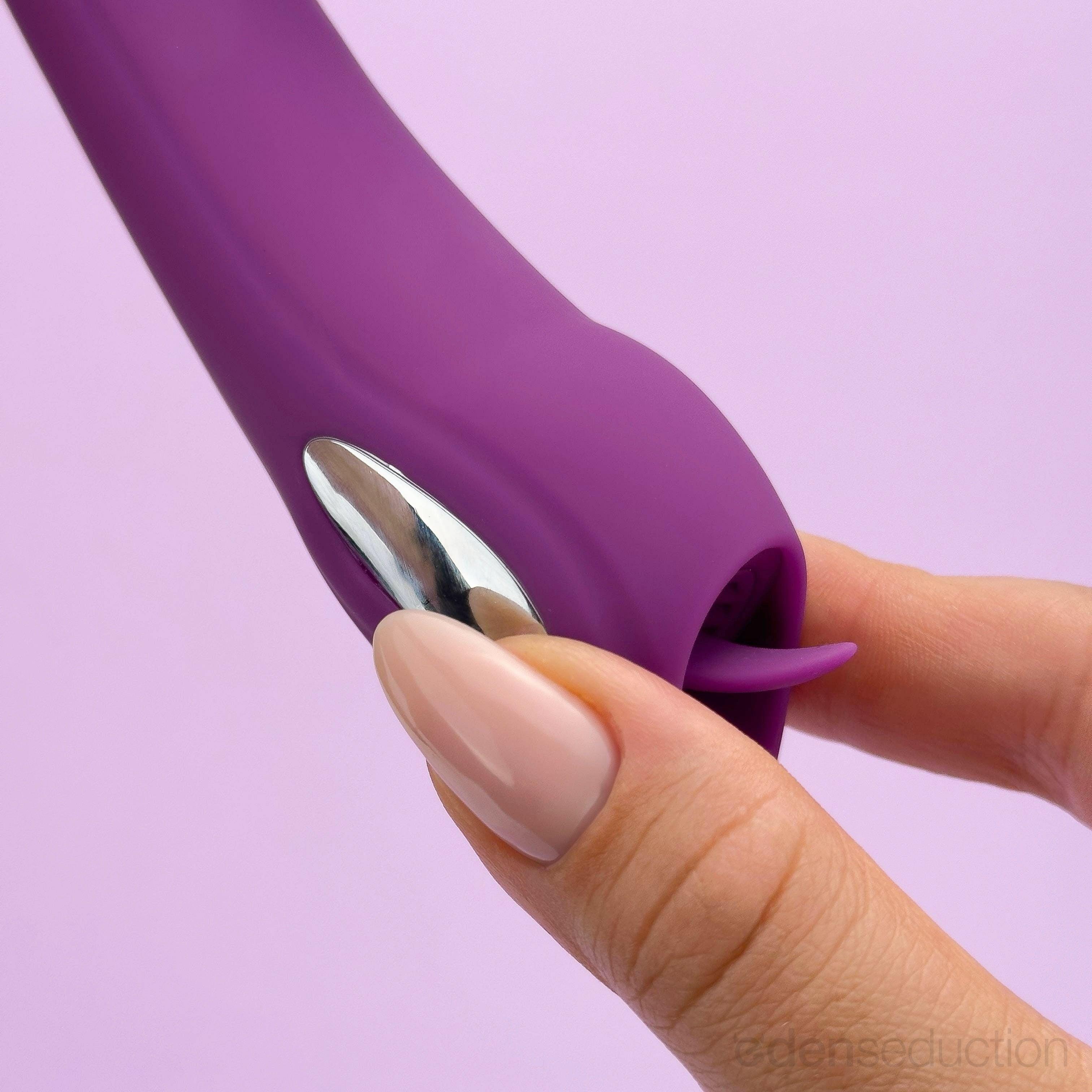 Elektra dual flutter E stim vibrator - EdenSeduce