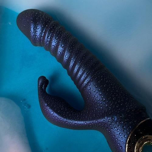 Waterproof Thrusting Rabbit Vibrator - EdenSeduce