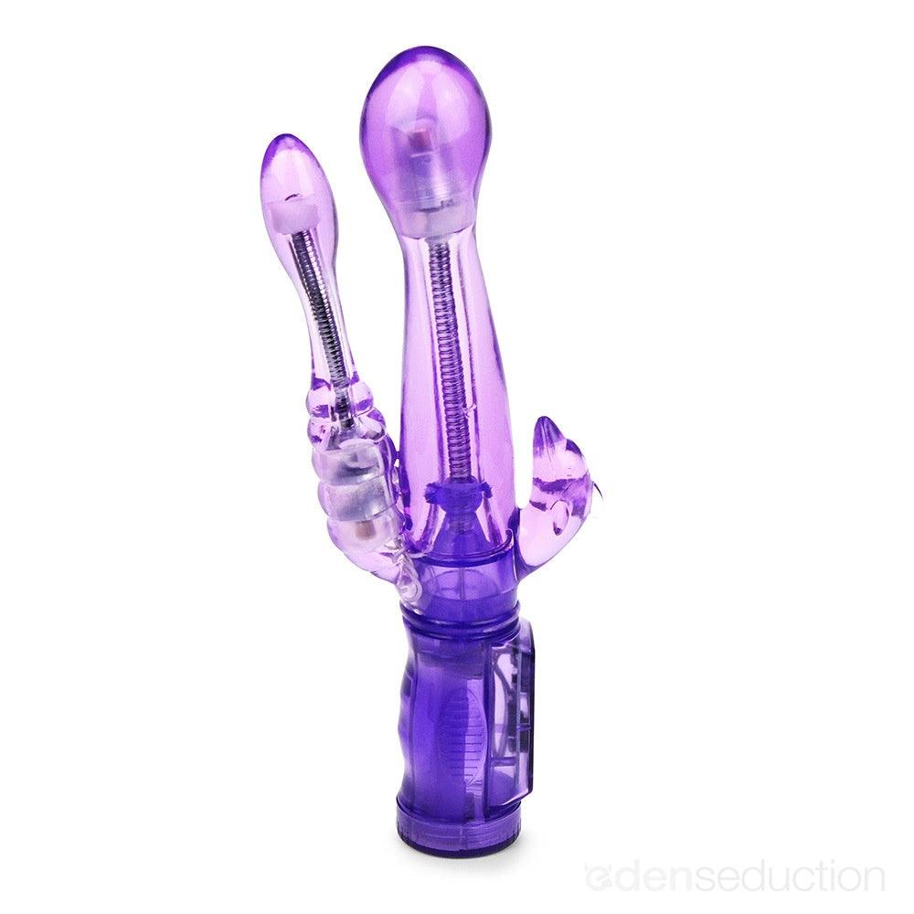 Double indulgence Triple vibrator - EdenSeduce