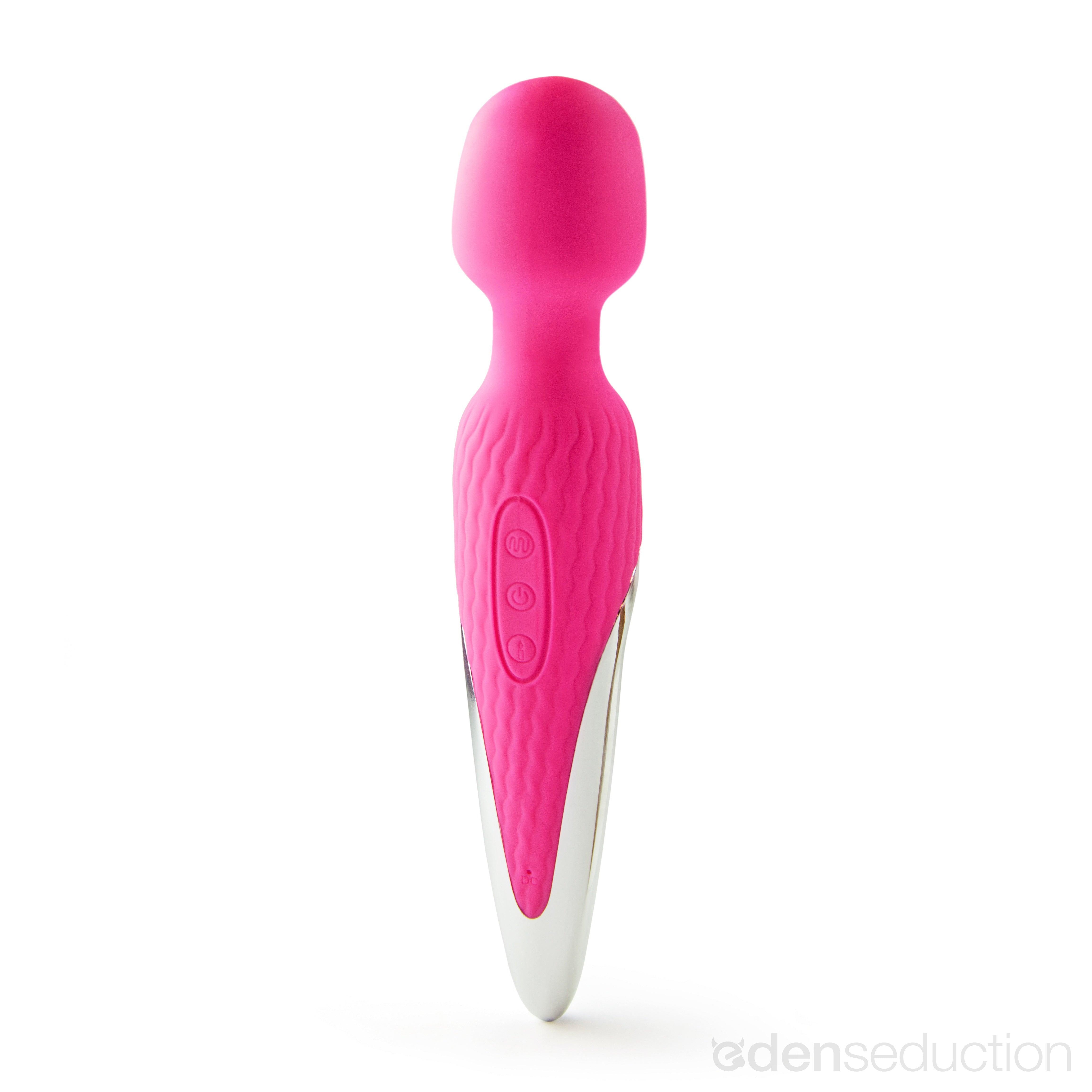 Lyra Vibrating wand massager - EdenSeduce