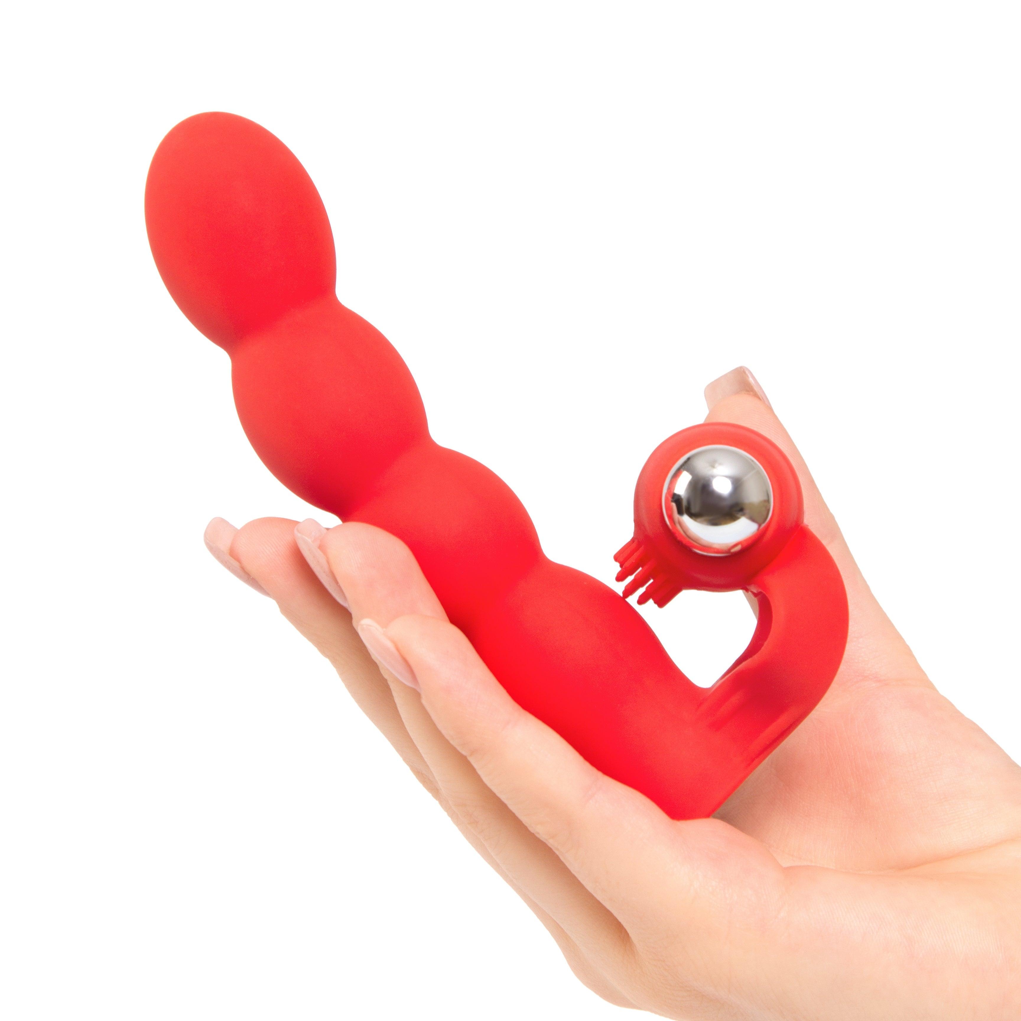 Double penetrator rabbit Double penetration cock ring - EdenSeduce