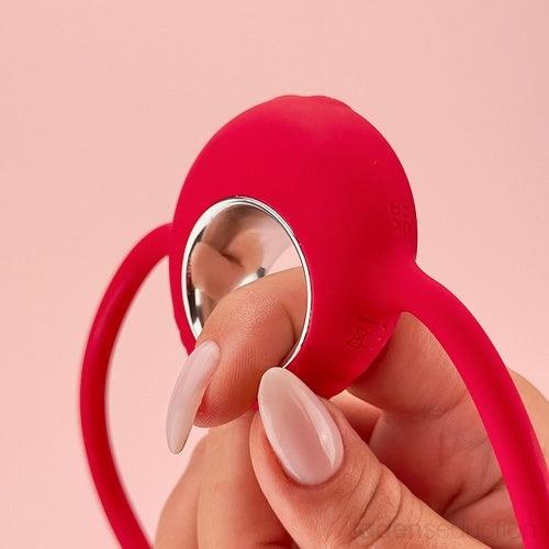 Power couple Dual egg vibrator with control - EdenSeduce