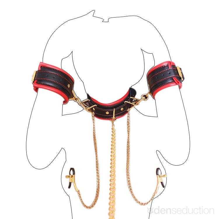 Deluxe restraints set Bondage system - EdenSeduce