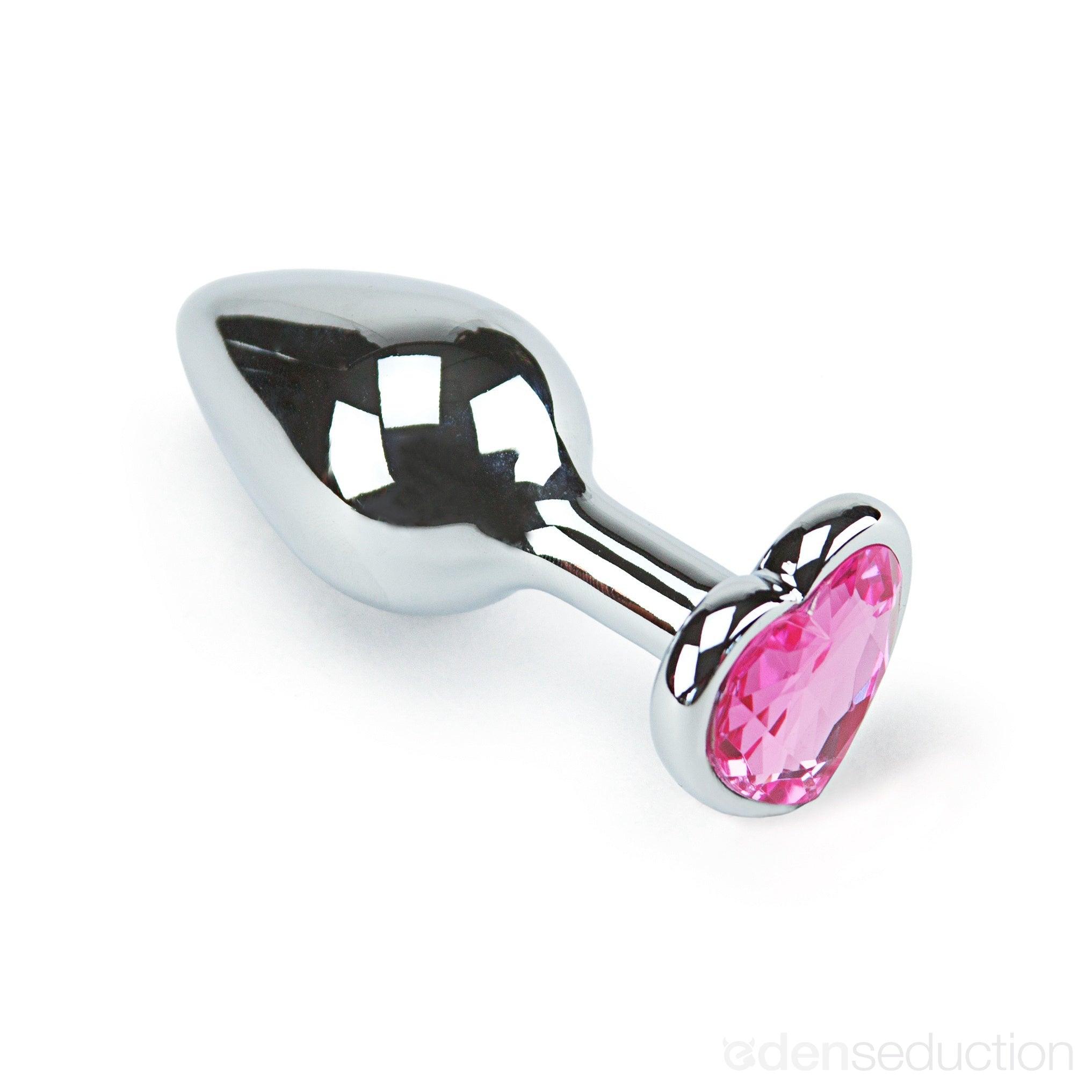 Precious heart Jeweled butt plug - EdenSeduce