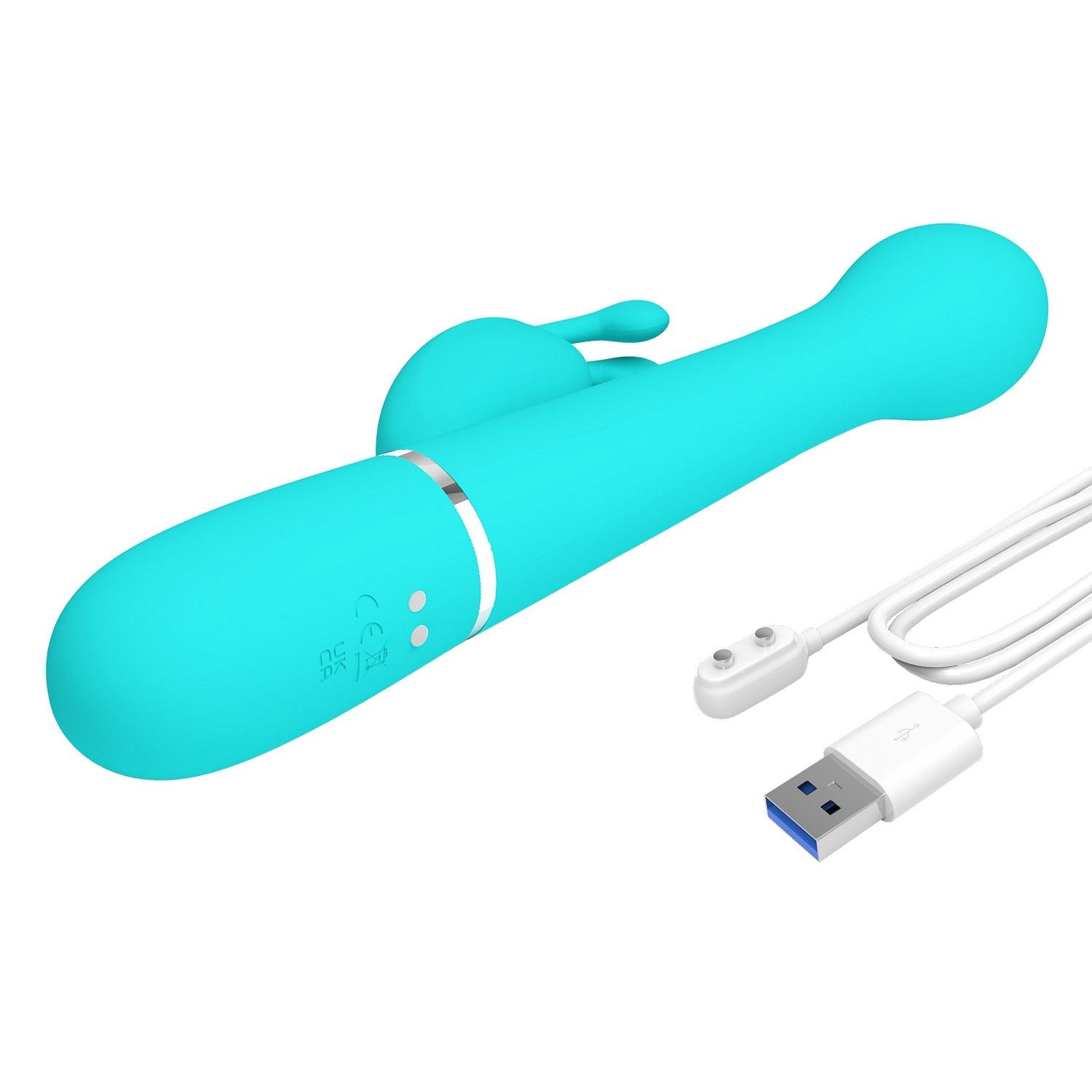 Pleasure buddy Thrusting rabbit vibrator - EdenSeduce