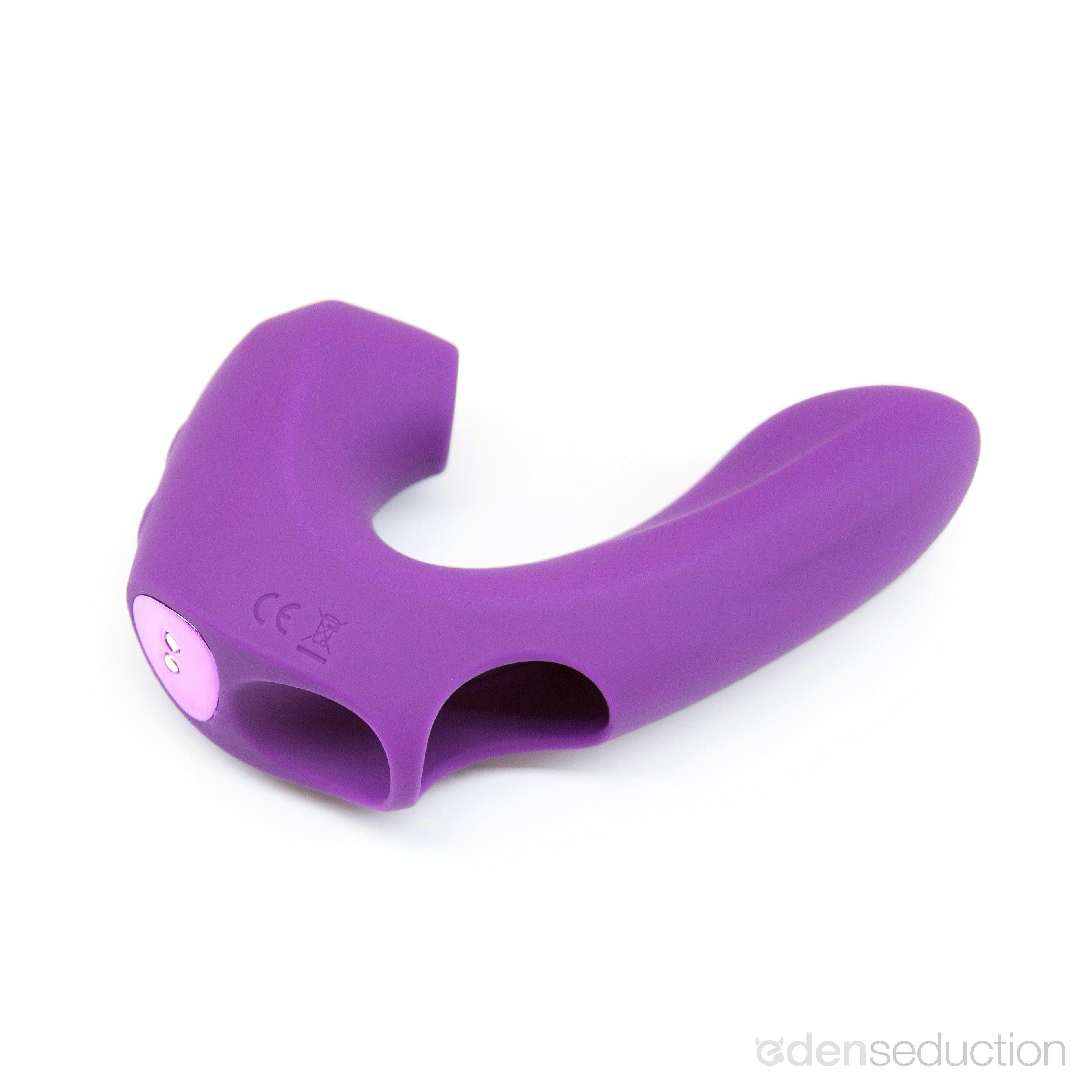 Air touch Clit sucking and G spot finger vibrator - EdenSeduce