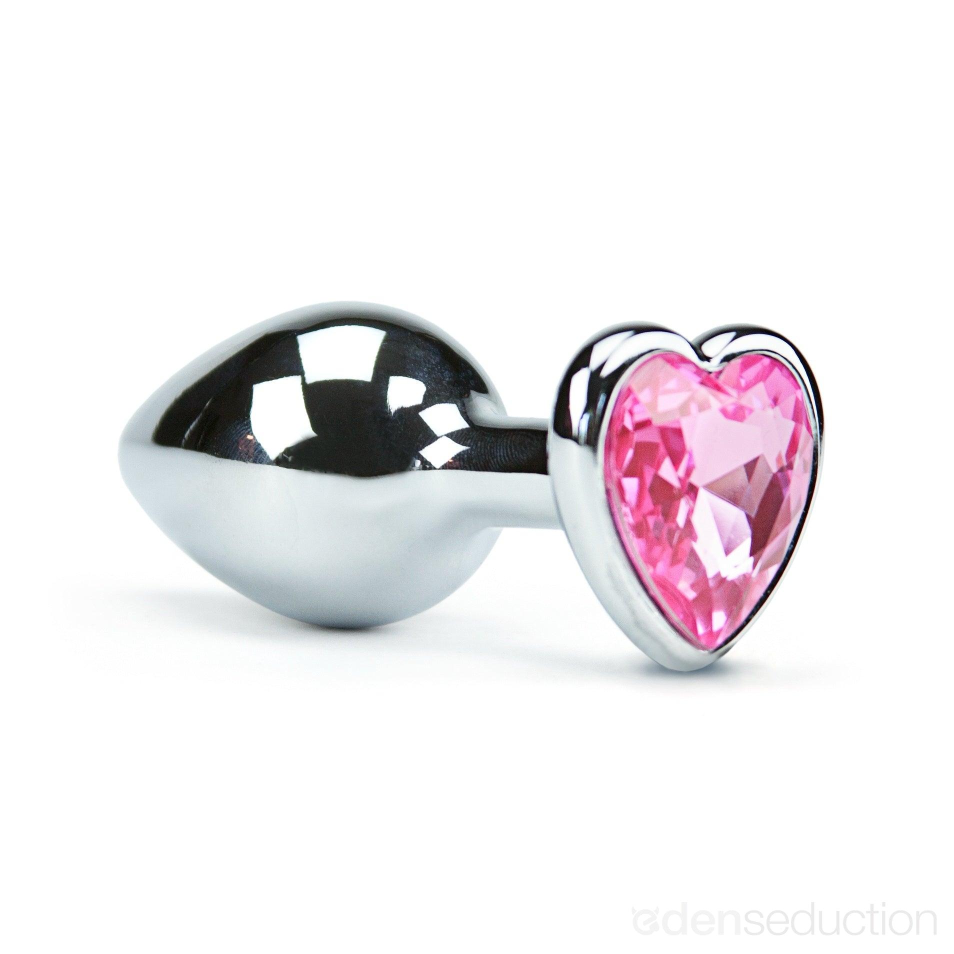 Precious heart Jeweled butt plug - EdenSeduce