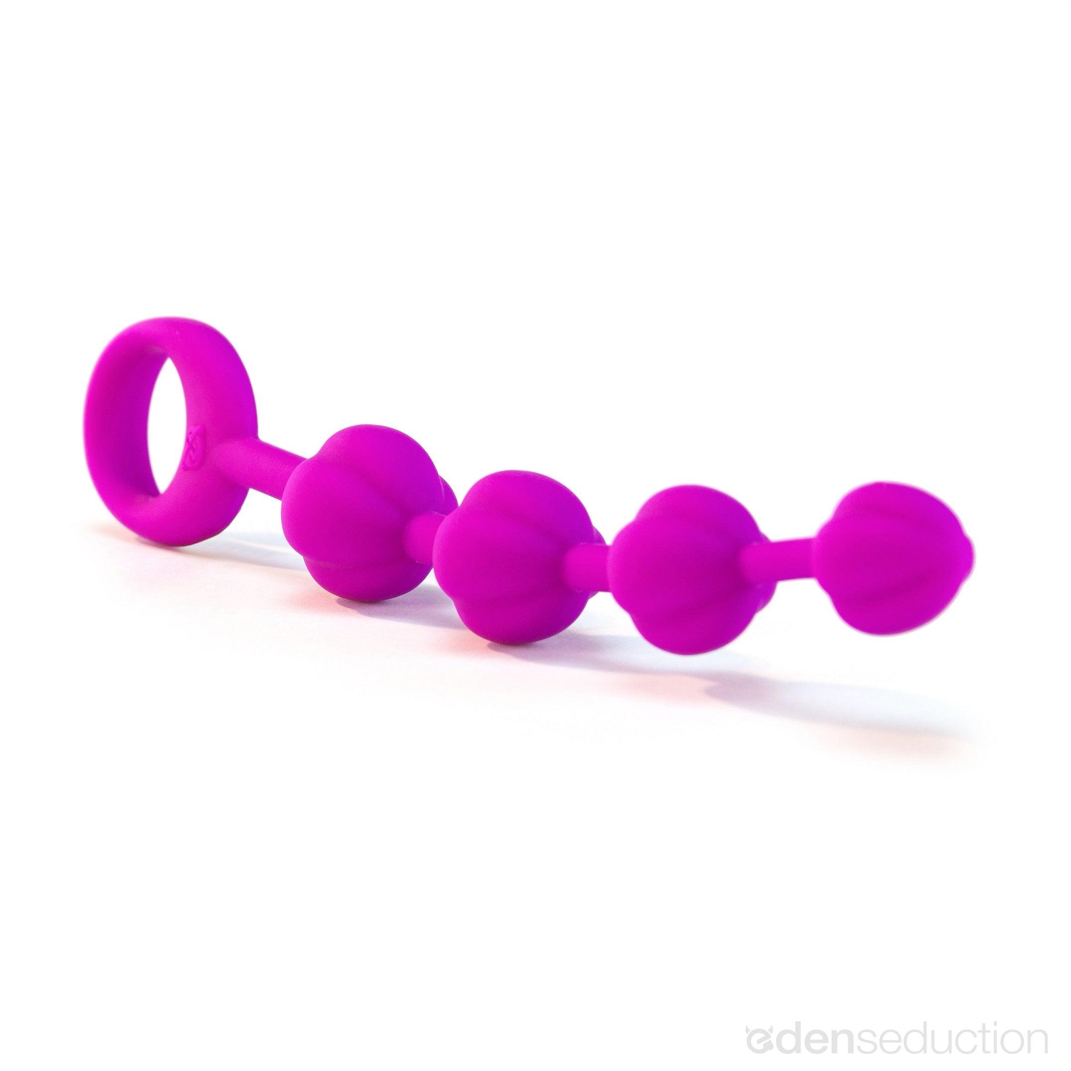 Sensuous silicone anal beads Anal beads - EdenSeduce