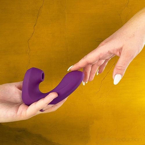 Air touch Clit sucking and G spot finger vibrator - EdenSeduce