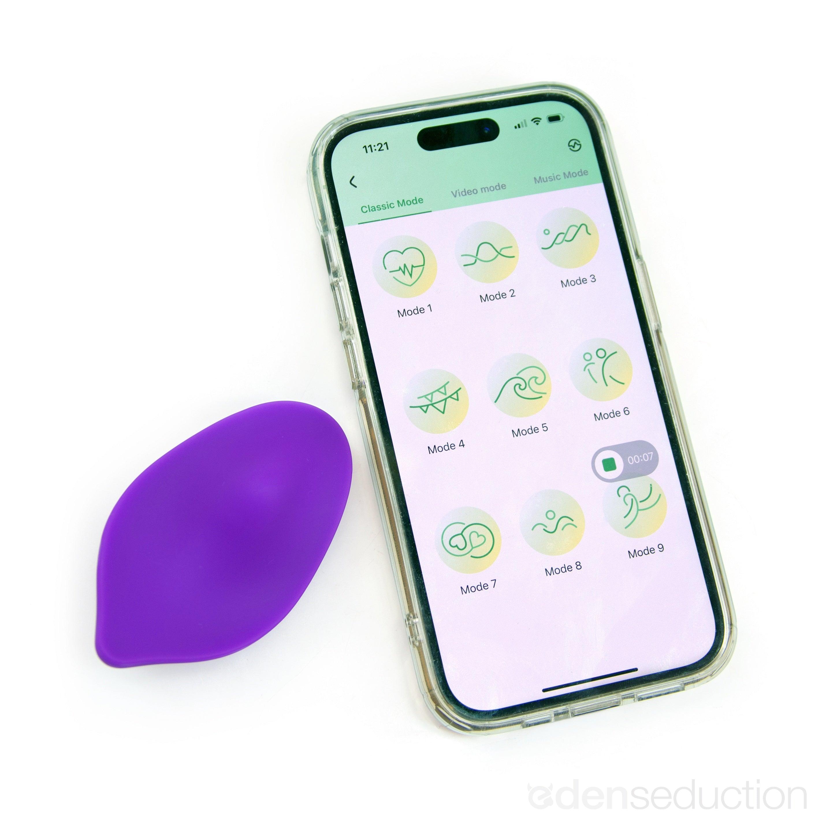 Connection panty vibe App controlled panty vibrator - EdenSeduce