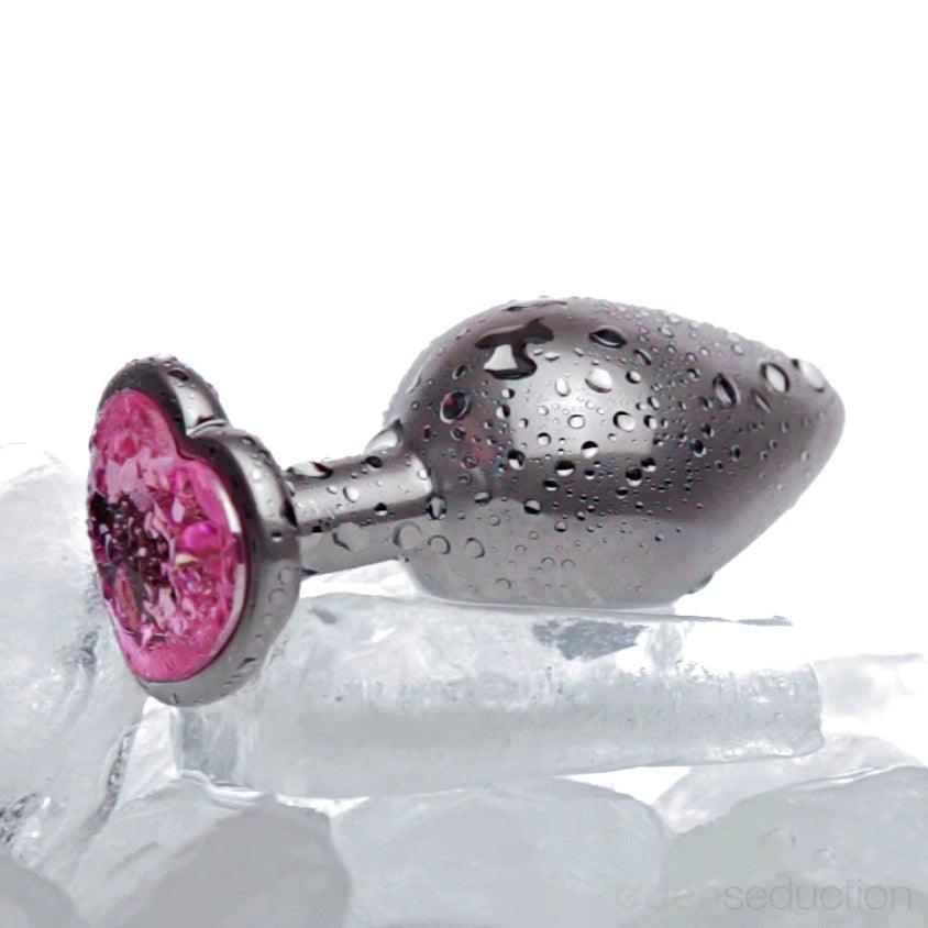 Precious heart Jeweled butt plug - EdenSeduce